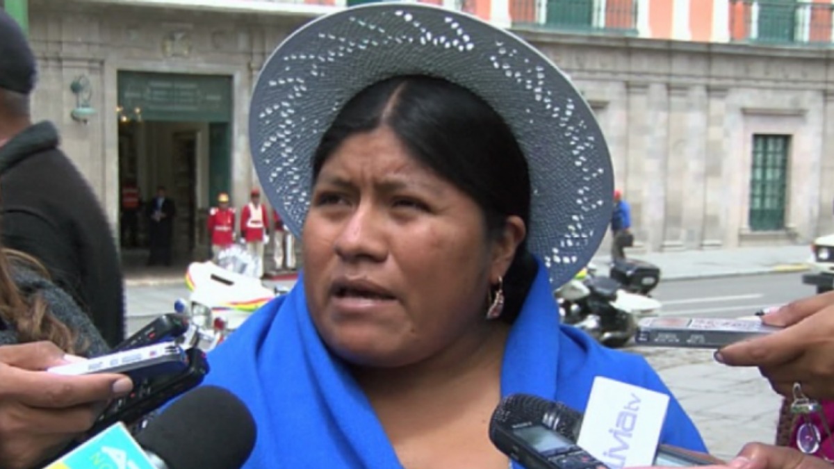 Exdirigenta de la Confederación de Mujeres Campesinas Bartolina Sisa, Juanita Ancieta. Foto: Internet