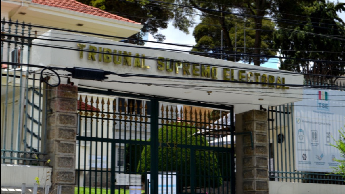 Frontis del Tribunal Supremo Electoral. Foto: Internet