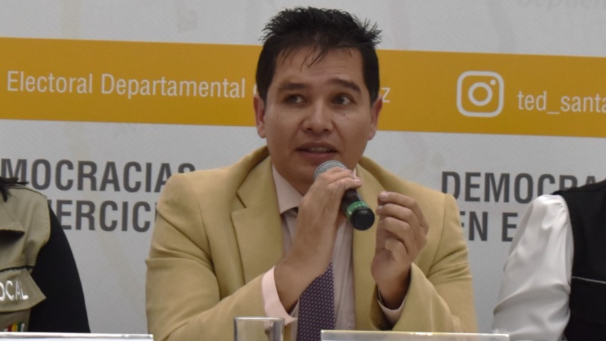 Iván Sergio Kucharsky Villarreal, postulante a vocal Suplente del TSE. Foto: TDE Santa Cruz