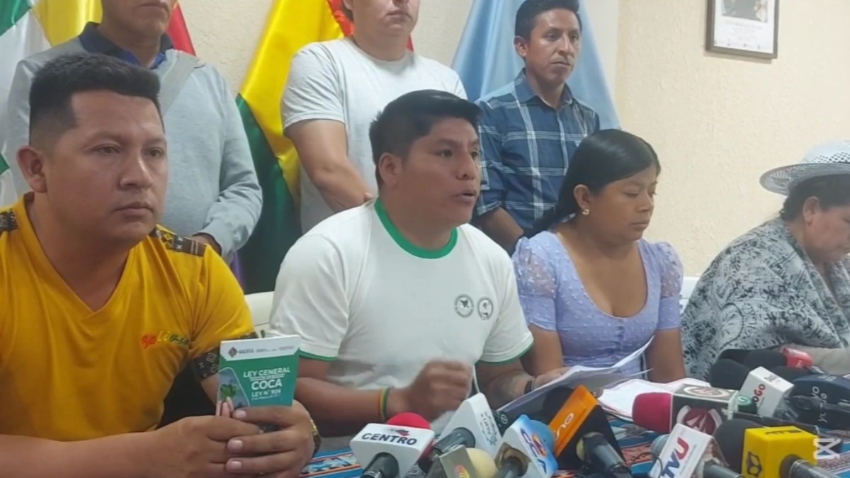 Leonardo Loza denuncia instrucción para cerrar el mercado de coca en Sacaba. Foto: Captura de video