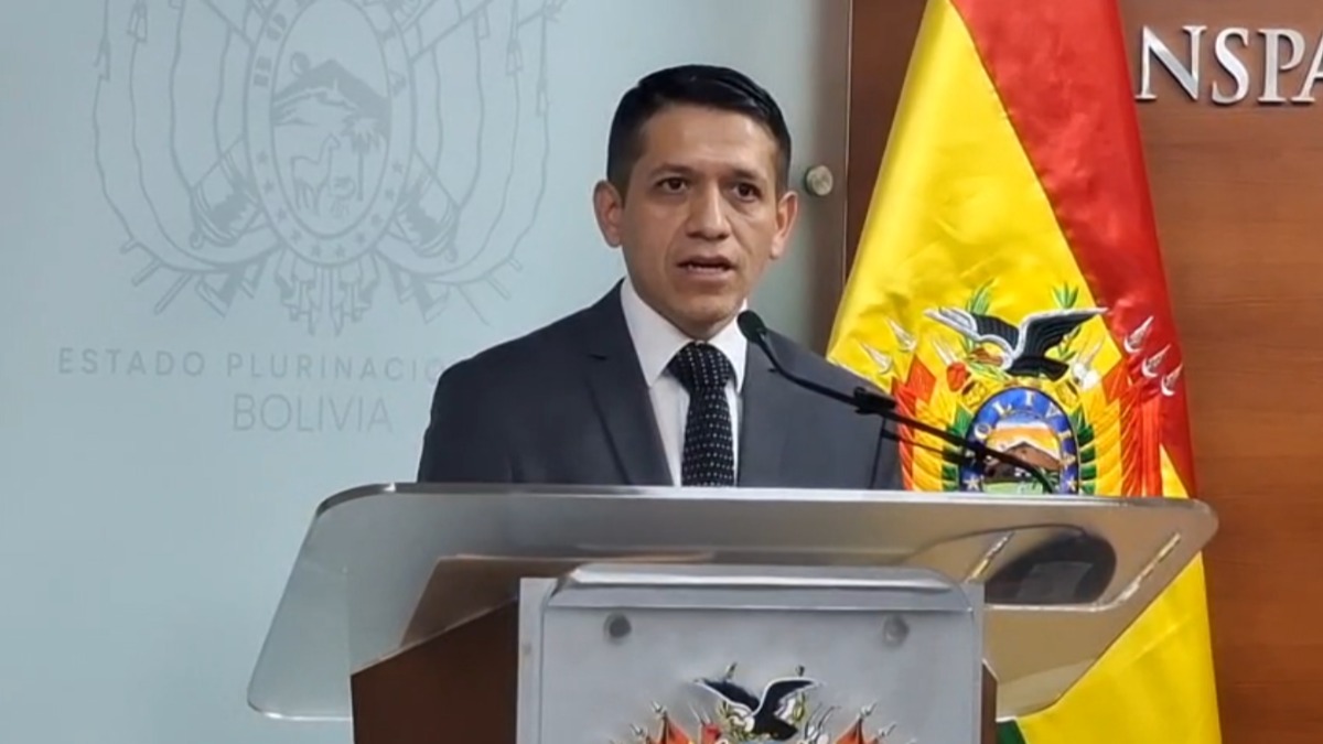 Marcelo García, viceministro de Transparencia, Seguridad Jurídica y Derechos Humanos. Foto: Captura de video