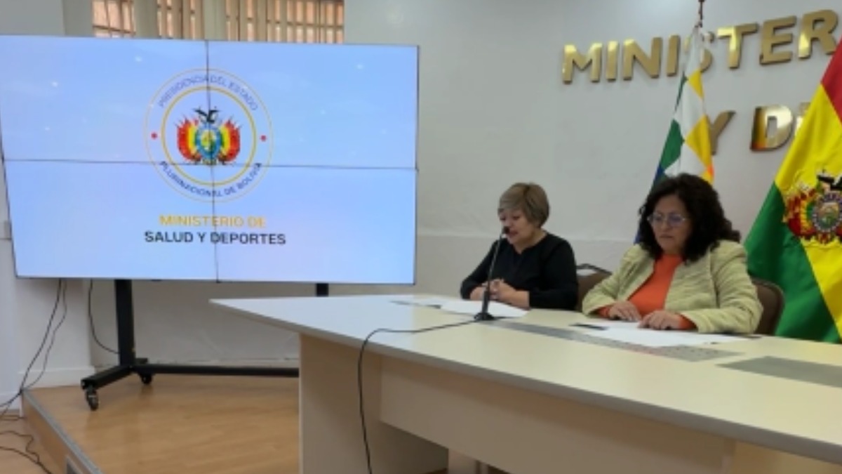 Ministerio de Salud confirma dos casos de gripe K en Bolivia. Foto: Captura de video
