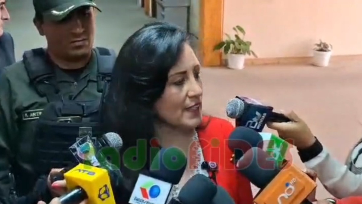 Presidenta del TCP, Paola Verónica Prudencio. Foto: Captura de video