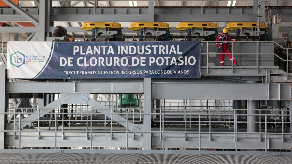 Ambientes de la Planta Industrial de Cloruro de Potasio. Foto: YLB