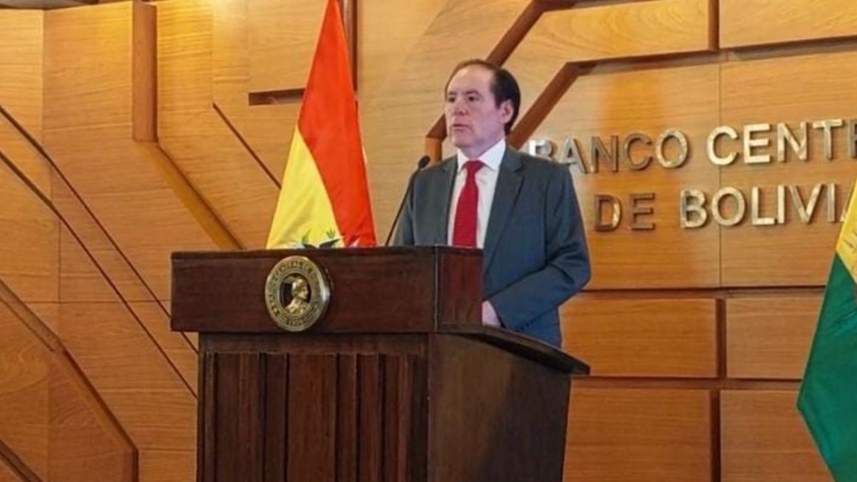 David Espinoza, presidente interino del BCB. Foto: ANF
