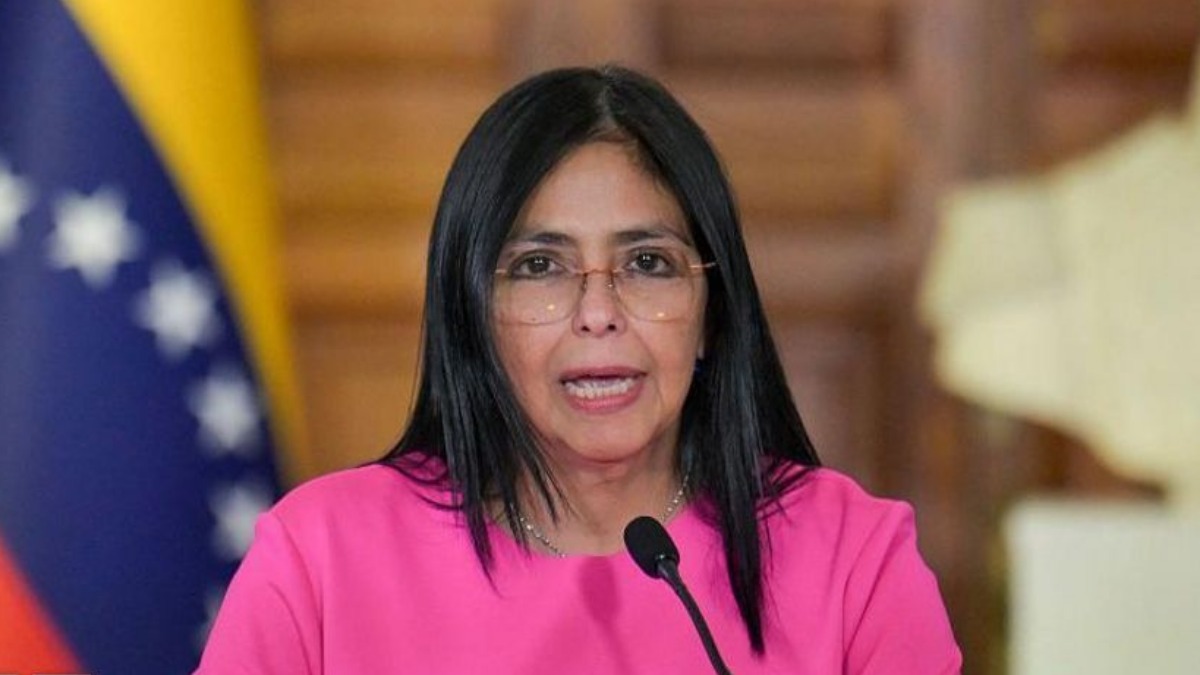 Delcy Rodríguez, vicepresidenta de Nicolás Maduro