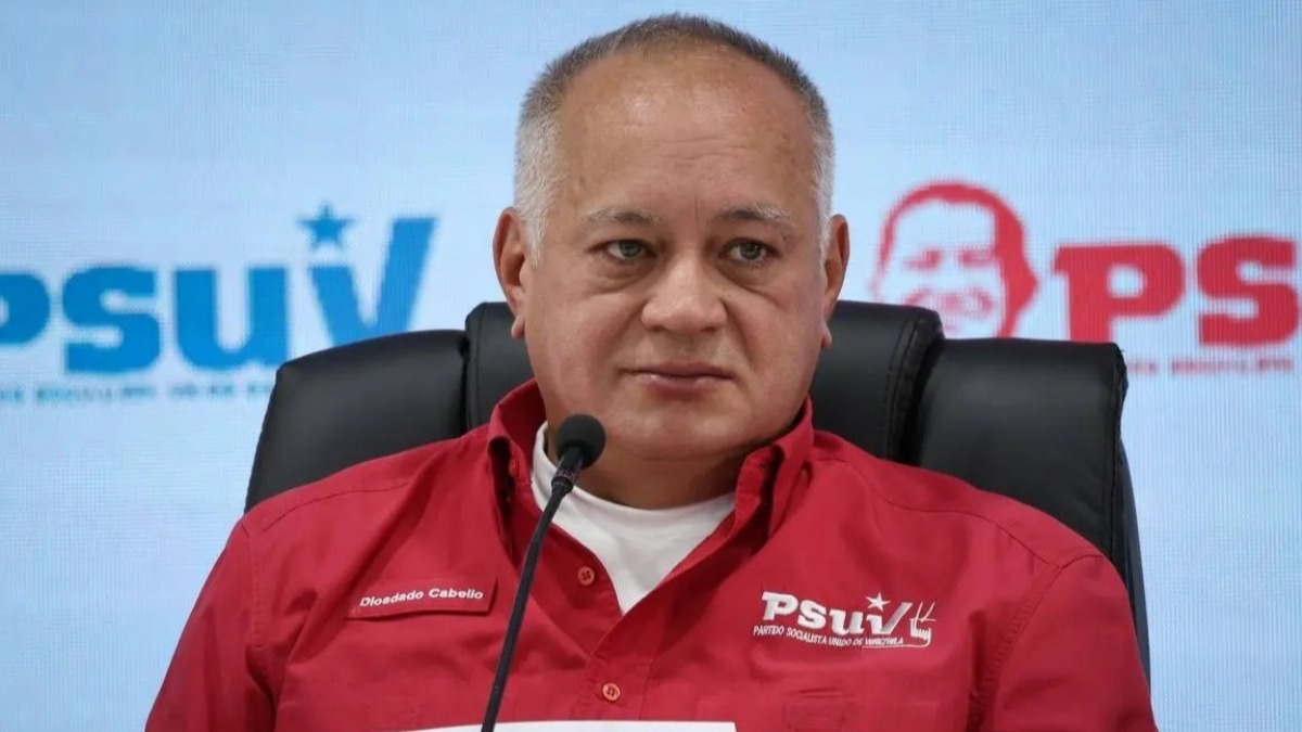 El ministro del Interior de Venezuela, Diosdado Cabello.