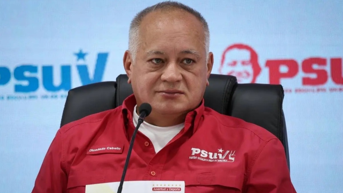 El ministro del Interior venezolano, Diosdado Cabello.