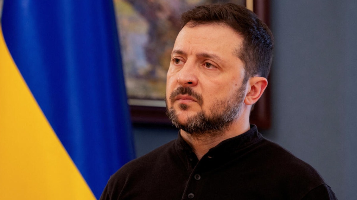 El presidente de Ucrania, Volodimir Zelenski.