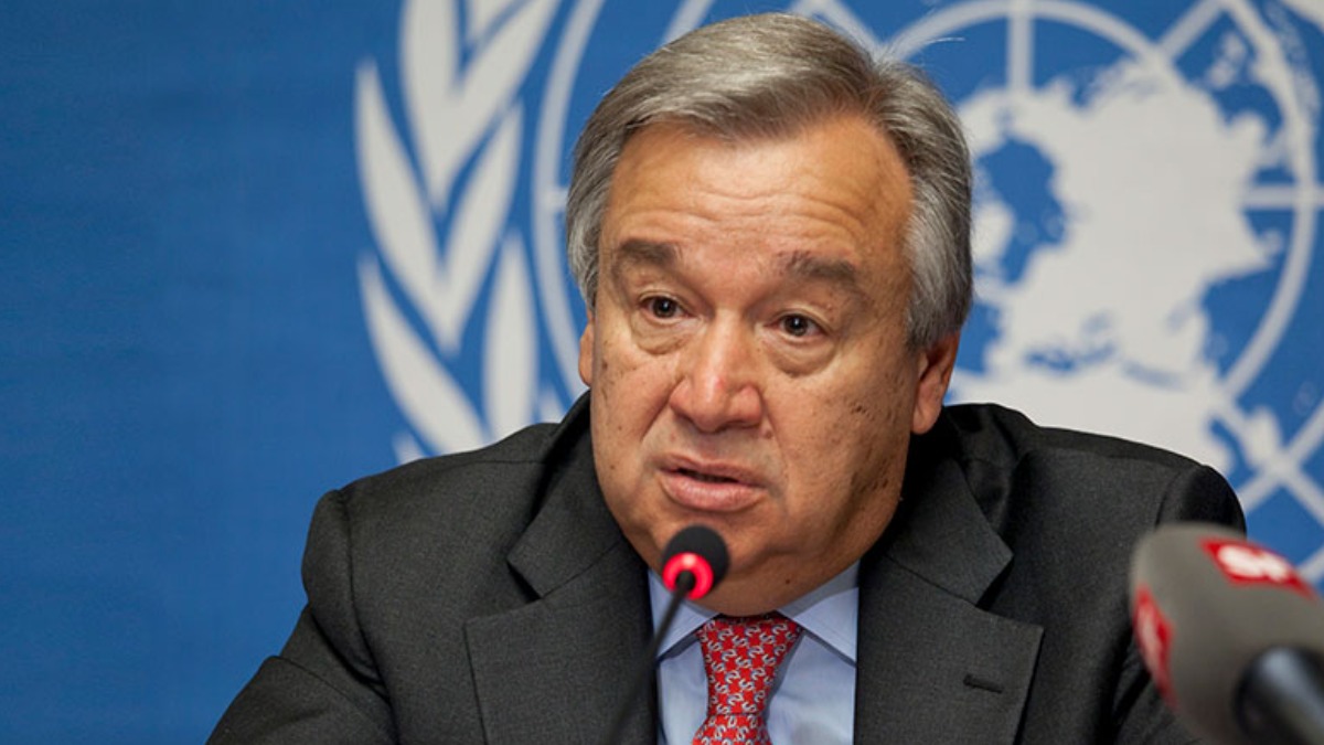 El secretario general de Naciones Unidas, António Guterres.