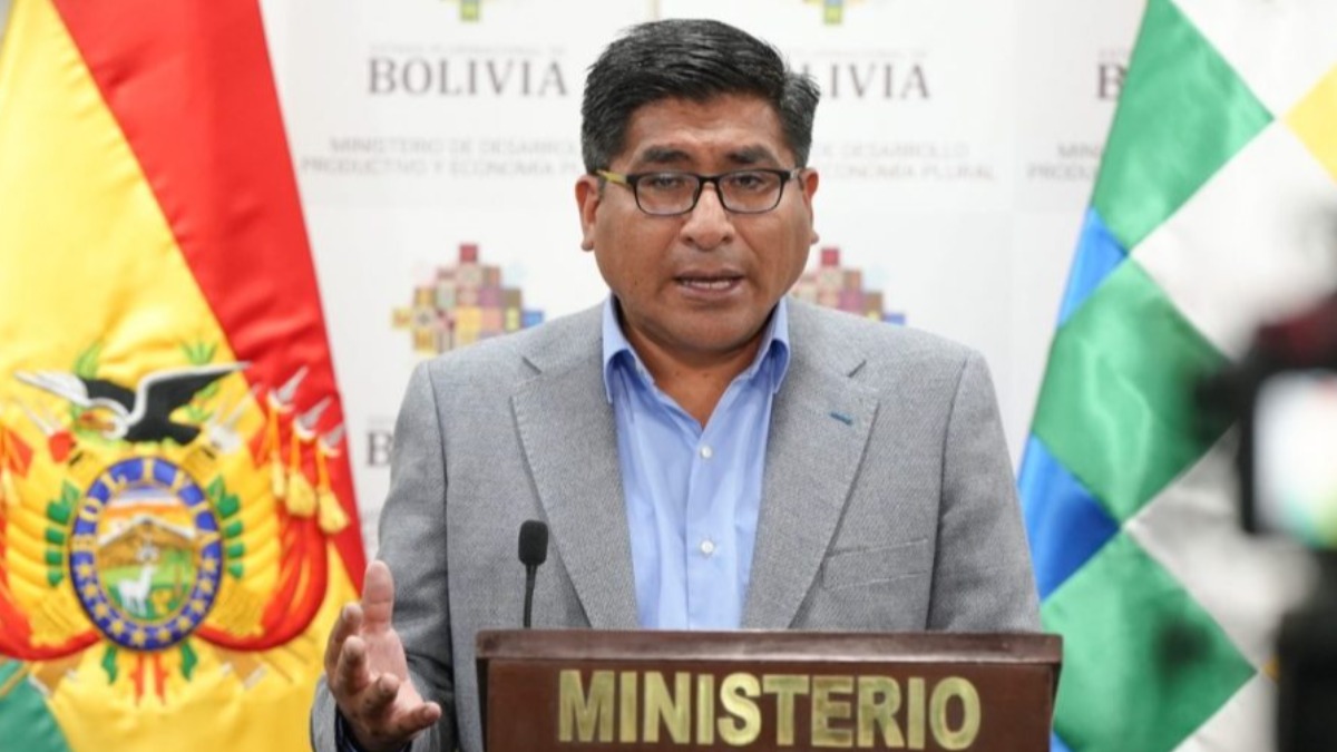 Exministro Néstor Huanca. Foto: Ministerio de Desarrollo Productivo