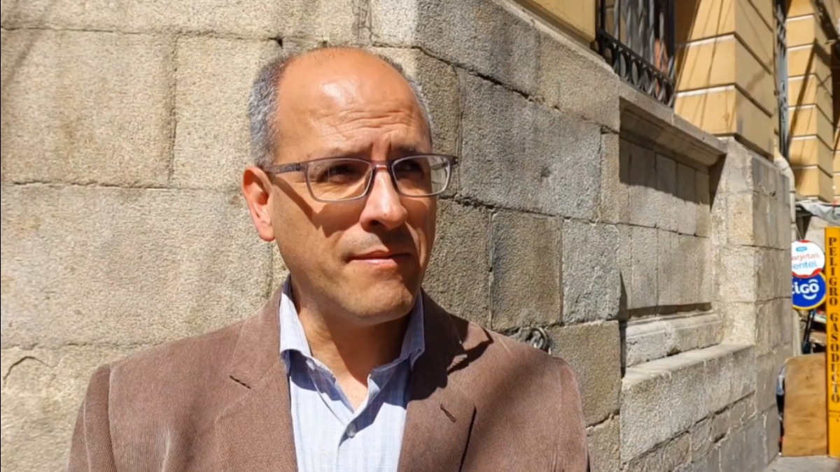 Experto en hidrocarburos de la Fundación Jubileo, Raúl Velásquez. Foto: ANF