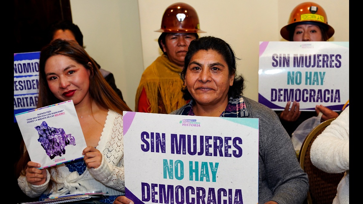 Foto: Coordinadora de la mujer