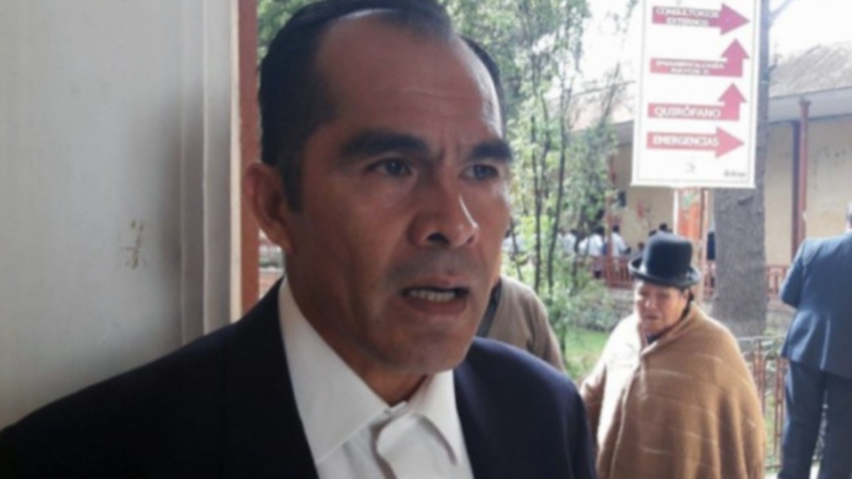 Juan Bascopé Cari. Foto archivo: ANF