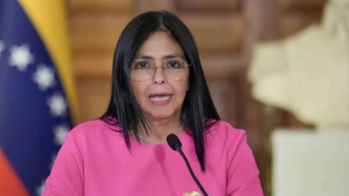 La presidenta encargada de Venezuela, Delcy Rodríguez.