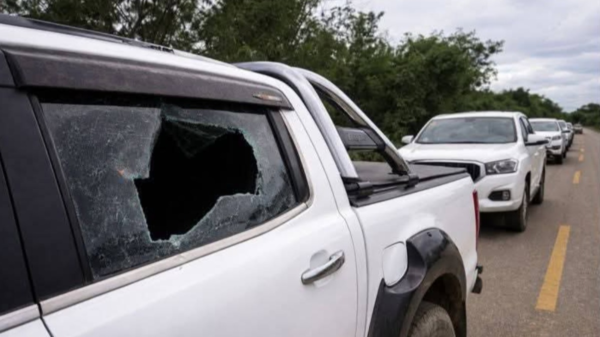Las consecuencias del ataque. Foto: cortesía