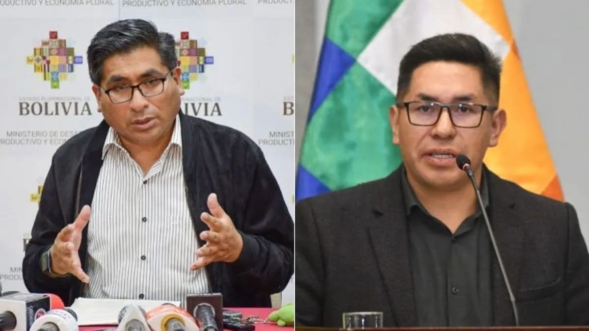 Los exministros Néstor Huanca y Zenón Mamani son procesados por dos delitos. Foto: Internet