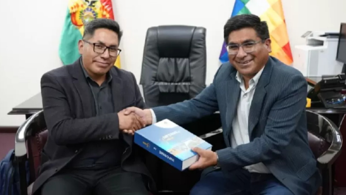 Mamani y Huanca, los exministros de Luis Arce. Foto: Arch