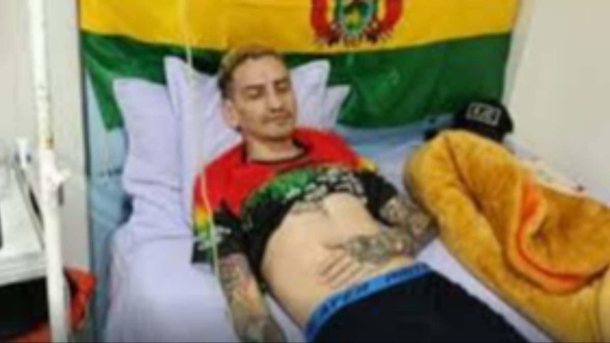 Mario “Tonchi” Bascopé, miembro de la Resistencia Juvenil Cochala (RJC). Foto: RRSS