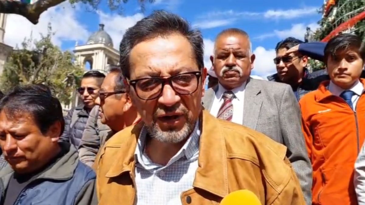Pedro Terán, coordinador político del MIR en La Paz. Foto: ANF