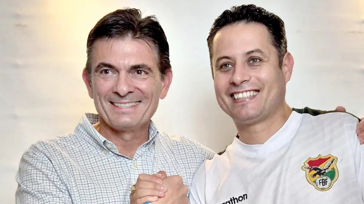 Rodrigo Paz y Edmand Lara. Foto: Internet