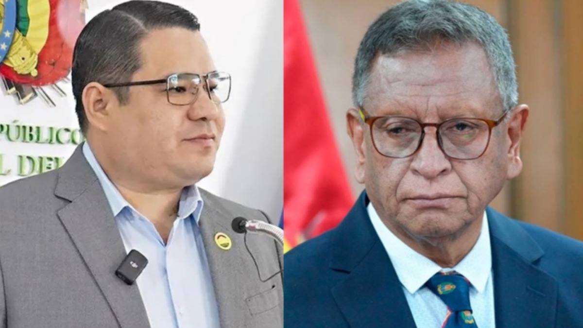 Roger Mariaca y Marco Antonio Oviedo.