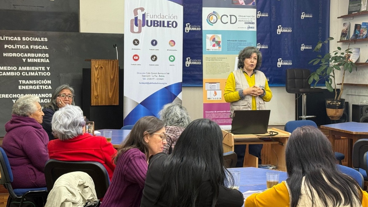 Talleres de la MOE de Fundación Jubileo. Foto: OCD