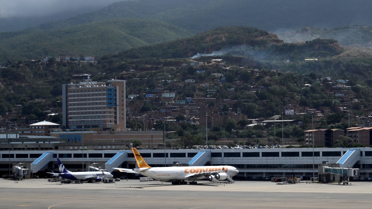 Un aeropuerto de Venezuela.