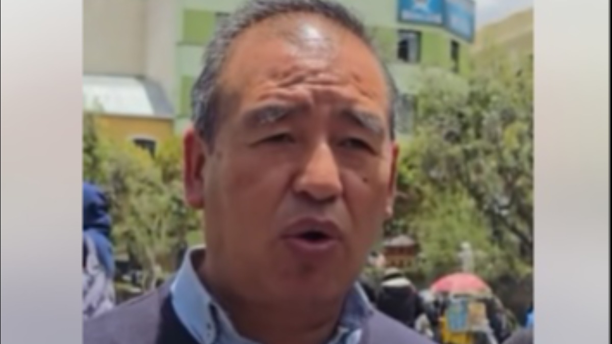 Andrés Gómez es candidato a la Gobernación de La Paz. Foto: captura