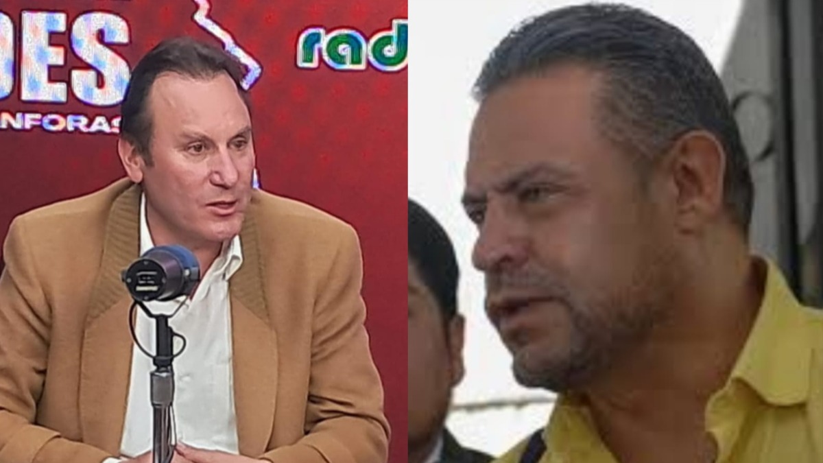 Candidatos a la Gobernación de La Paz, Ingvar Ellefsen y Luis Revilla. Foto: Composición ANF