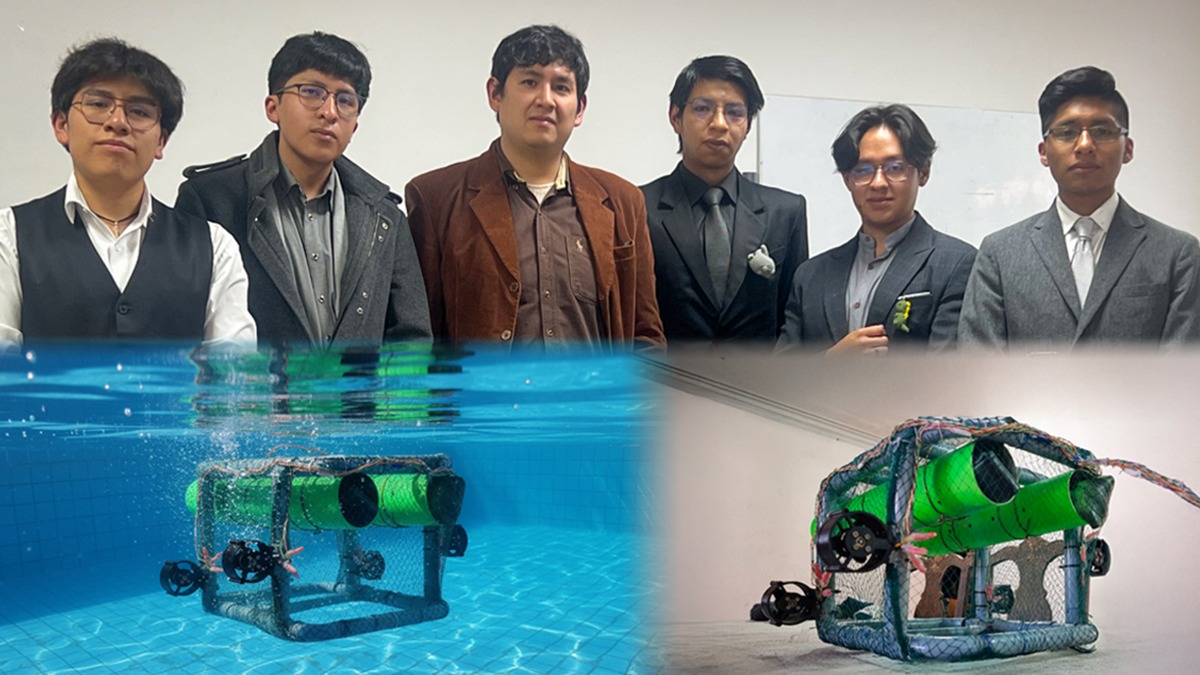 El desarrollo del ROV se basó en una metodología de aprendizaje práctico.  Foto: Unifranz