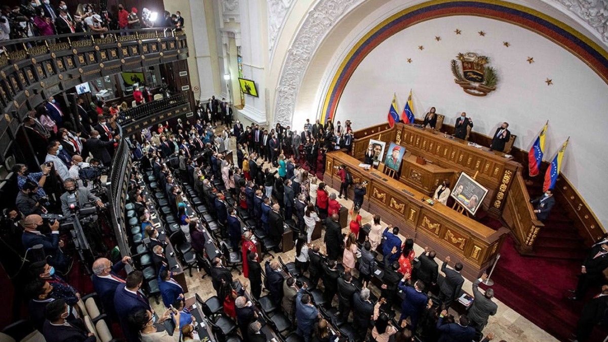 El Parlamento venezolano.