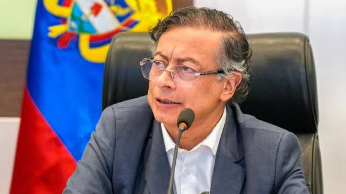 El presidente de Colombia, Gustavo Petro.