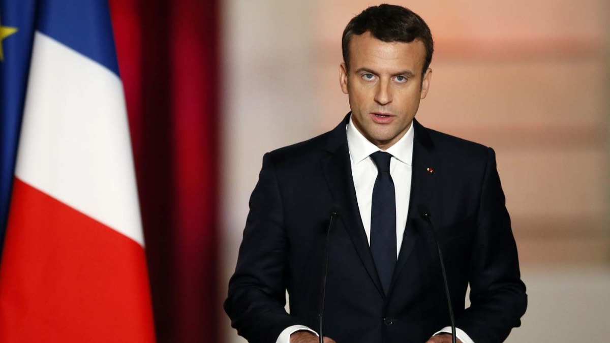 El presidente de Francia, Emmanuel Macron.