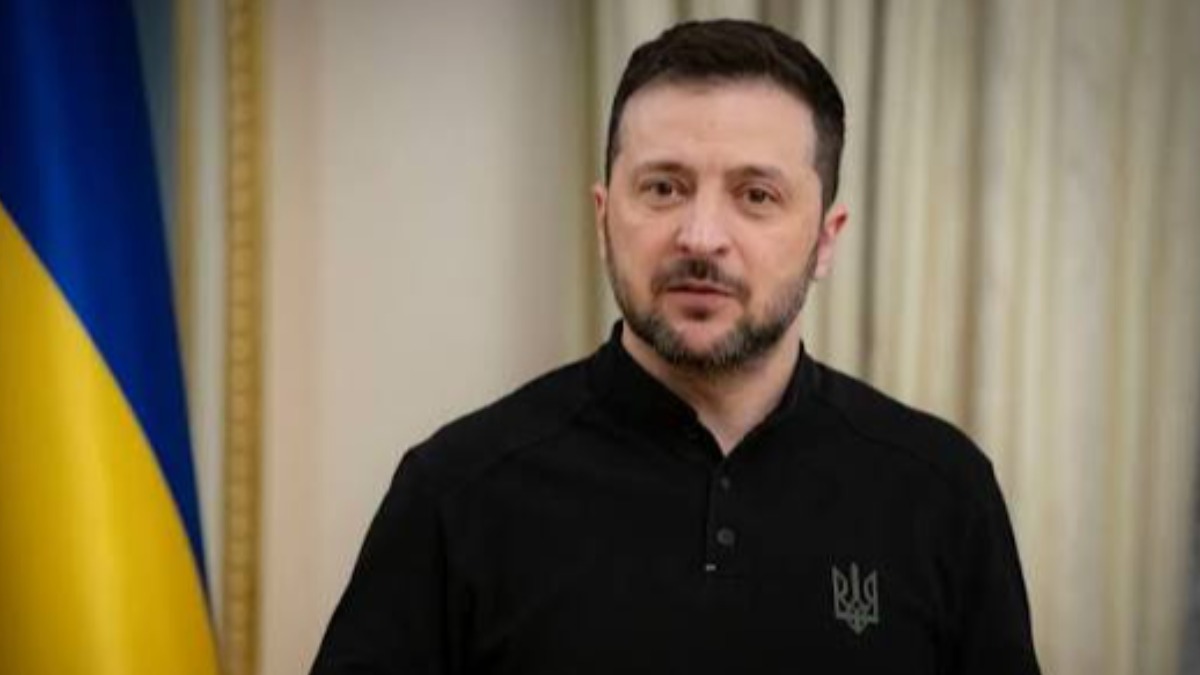 El presidente de Ucrania, Volodimir Zelenski.