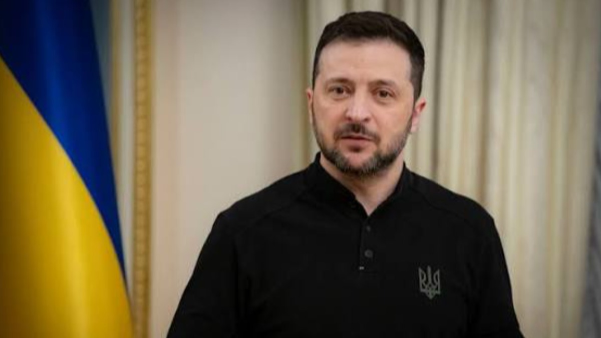 El presidente de Ucrania, Volodimir Zelenski.