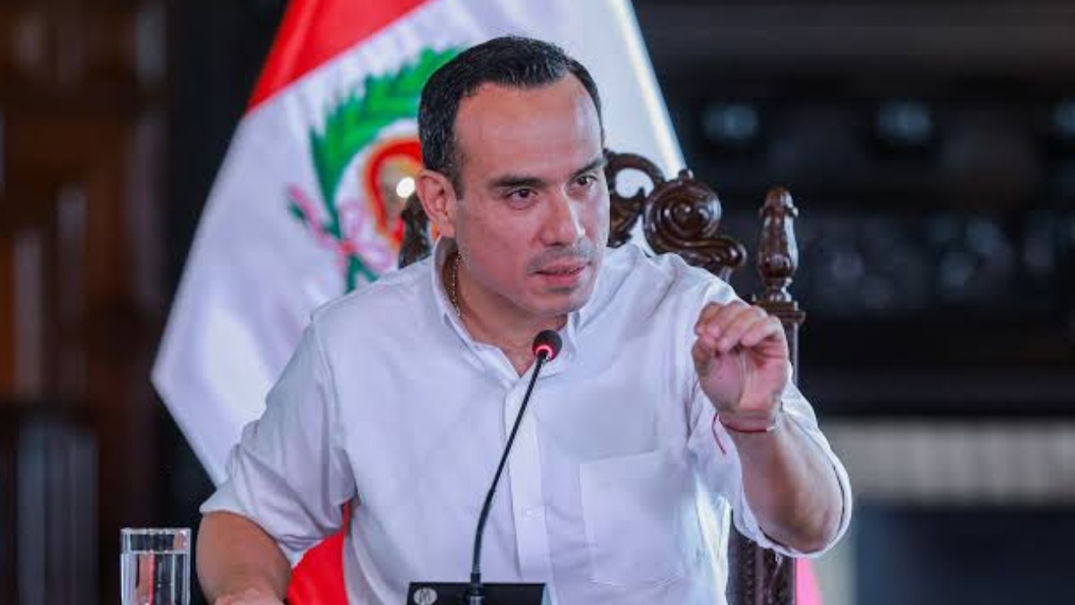 El presidente interino del Perú, José Jerí.