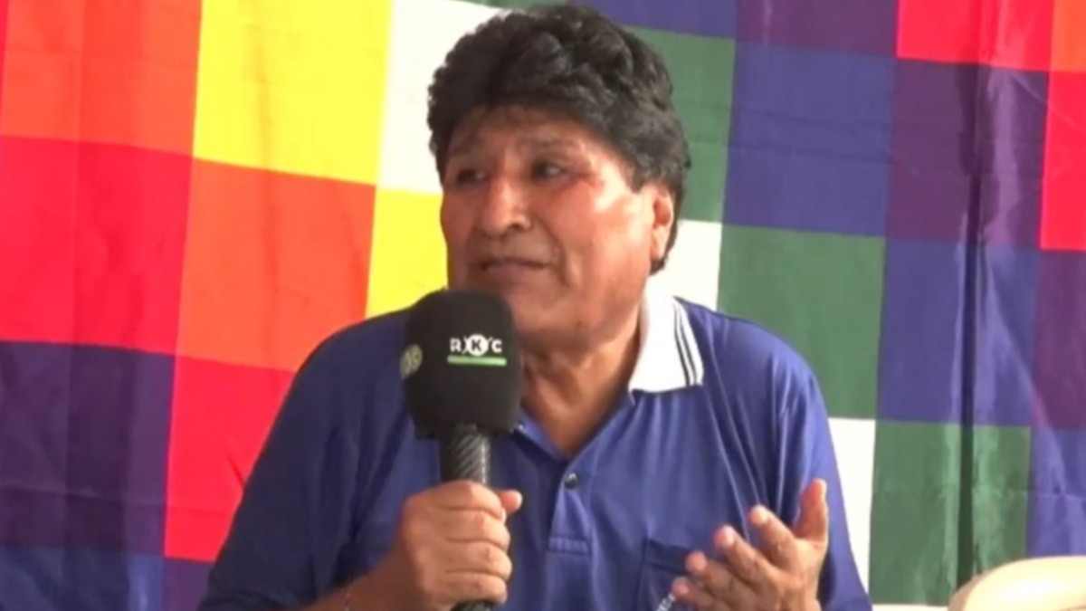 Expresidente Evo Morales. Foto: Captura de video