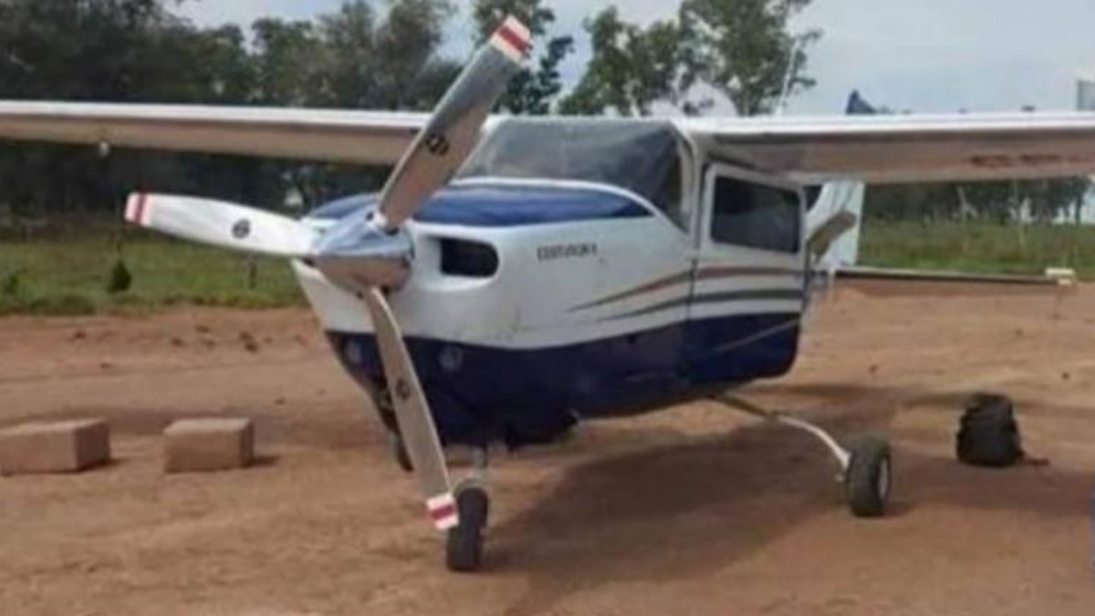 Imagen referencial de una avioneta cessna.