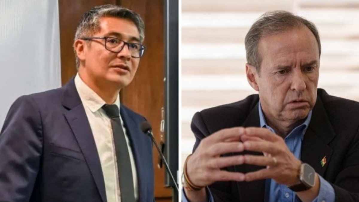 José Gabriel Espinoza y Jorge Tuto Quiroga