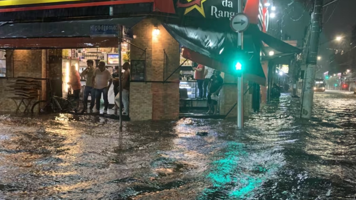 Lluvias en el sur de Brasil.  Foto: Europa Press