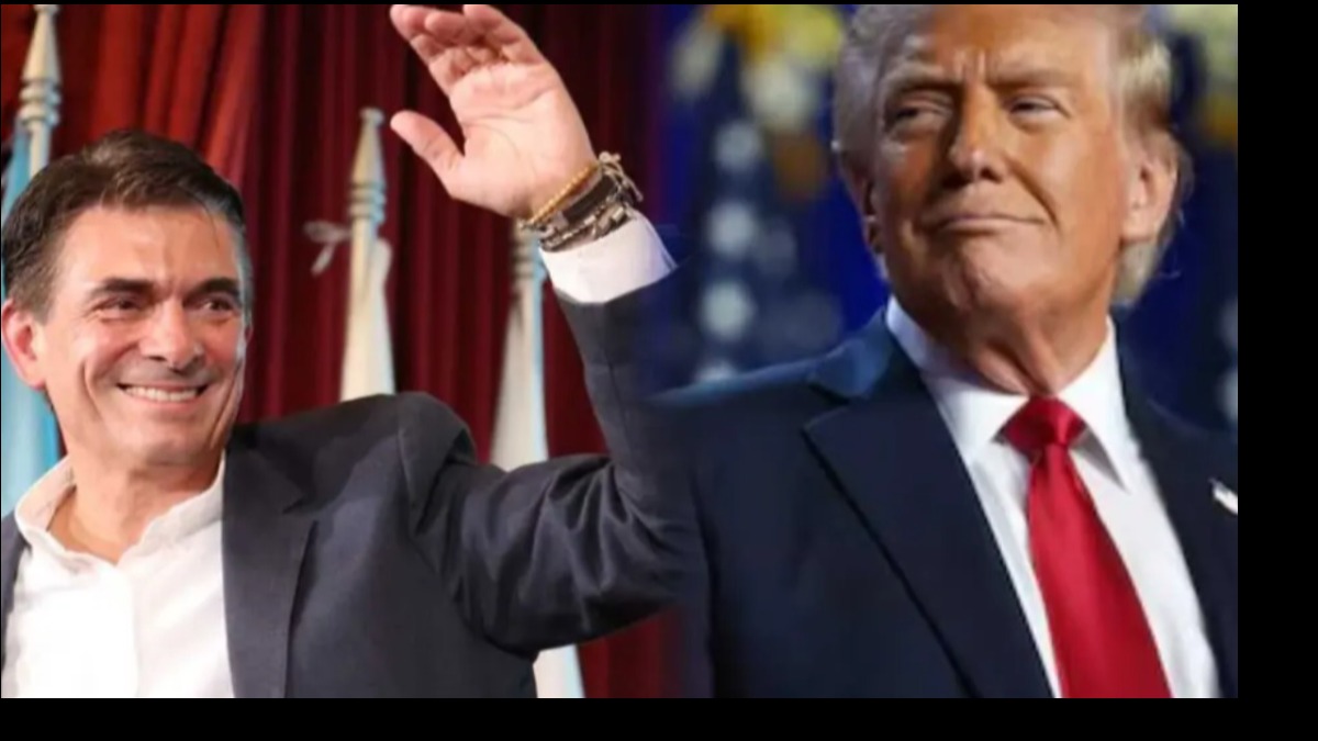 Los presidentes de Bolivia, Rodrigo Paz, y de Estados Unidos, Donald Trump. Composición: Opinión.