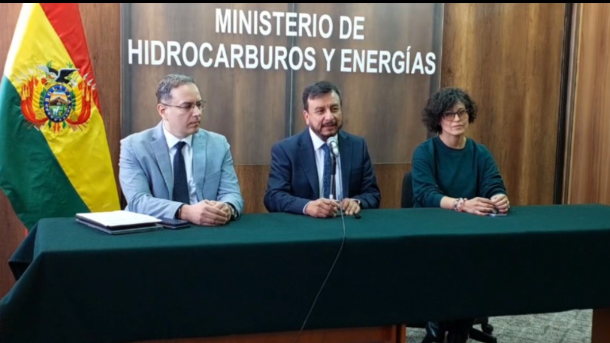 Ministro de Hidrocarburos, Mauricio Medinaceli. Foto: ANF