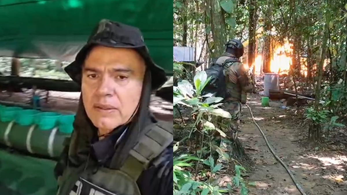 Viceministro de Defensa Social y Sustancias Controladas, Ernesto Justiniano. Foto: Captura