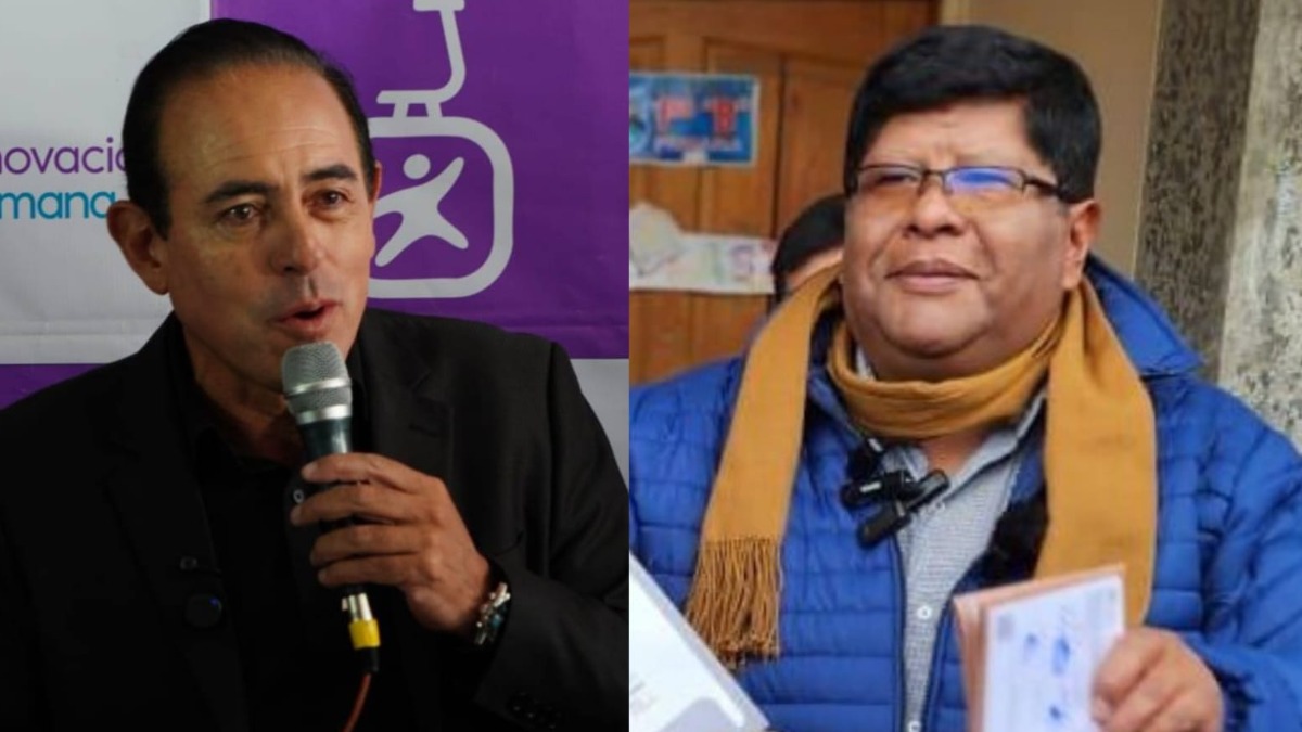Alcaldes electos de La Paz y El Alto. Foto: ANF