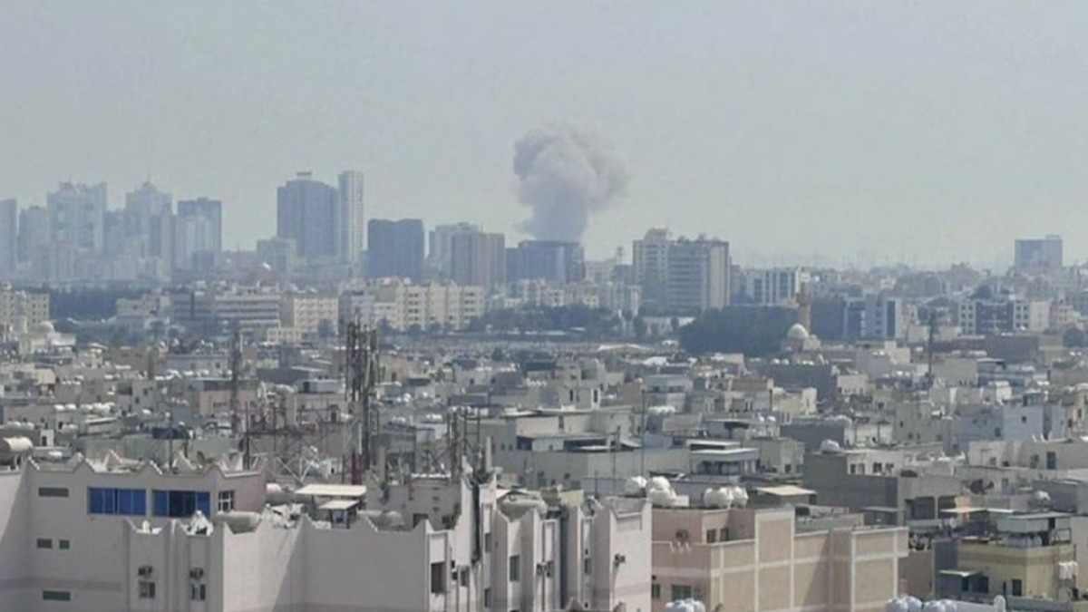 Bombardeos israelíes en Irán.