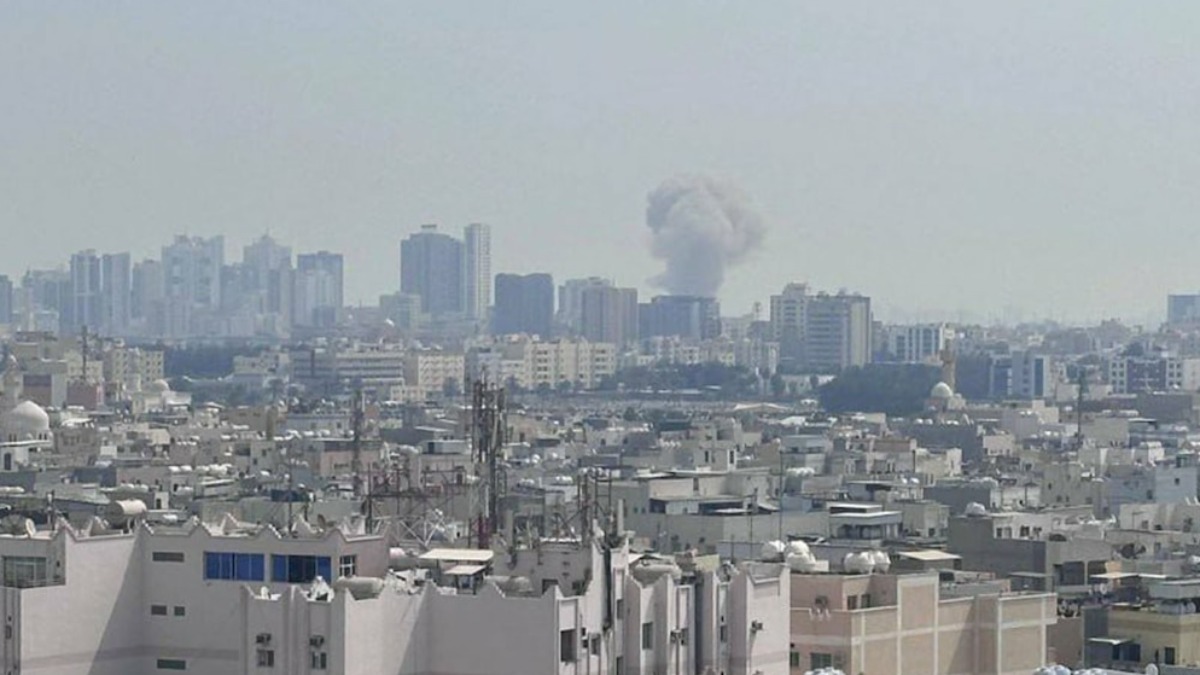 Bombardeos israelíes en Irán.