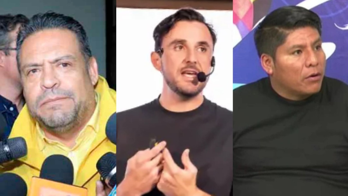 Candidatos a gobernador del eje troncal del país. Foto: ANF