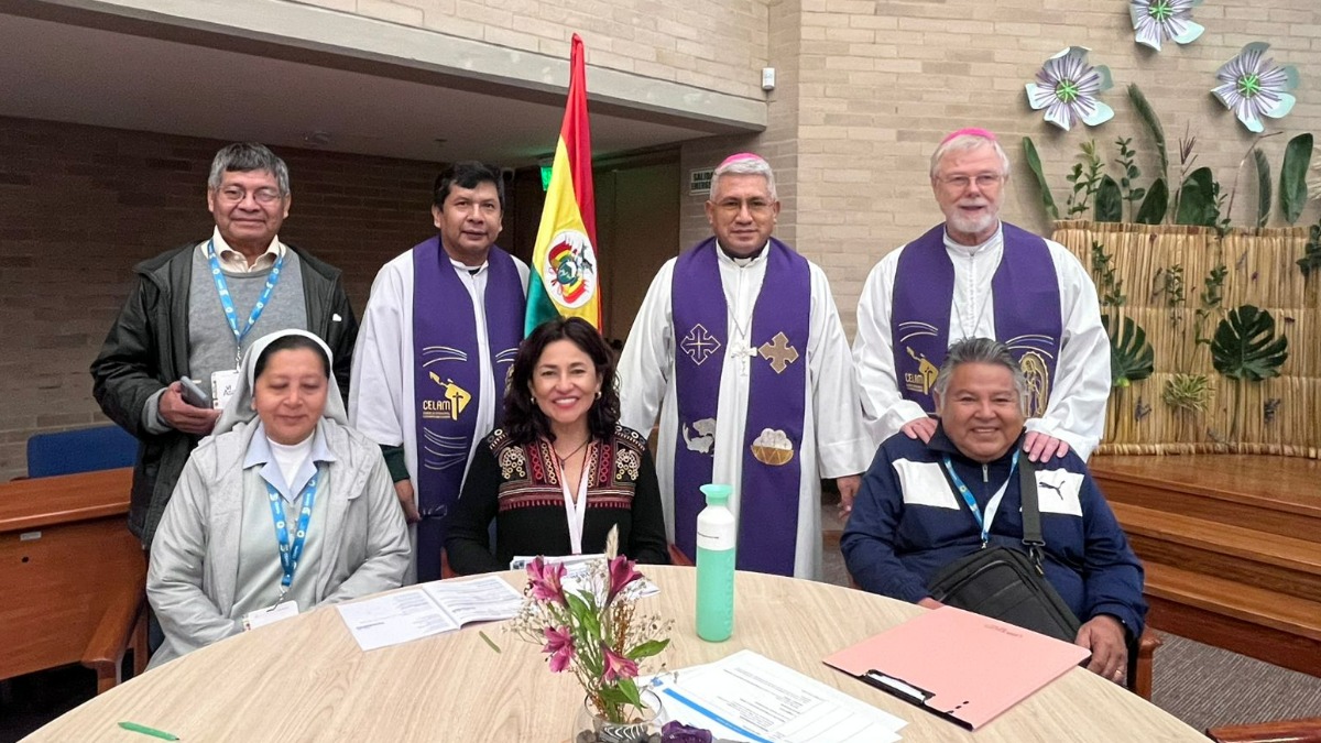Delegados de Bolivia en la VI Asamblea  General de la CEAMA. Foto. CEAMA