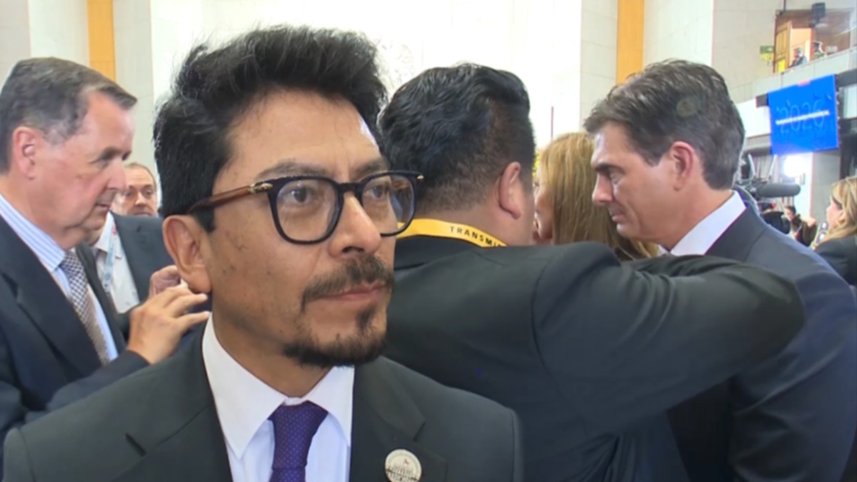 El canciller de Bolivia, Fernando Aramayo. Foto: Captura de video
